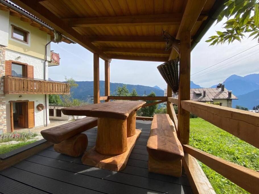 Appartamento Da Romano - Nel Cuore Delle Dolomiti Danta 外观 照片